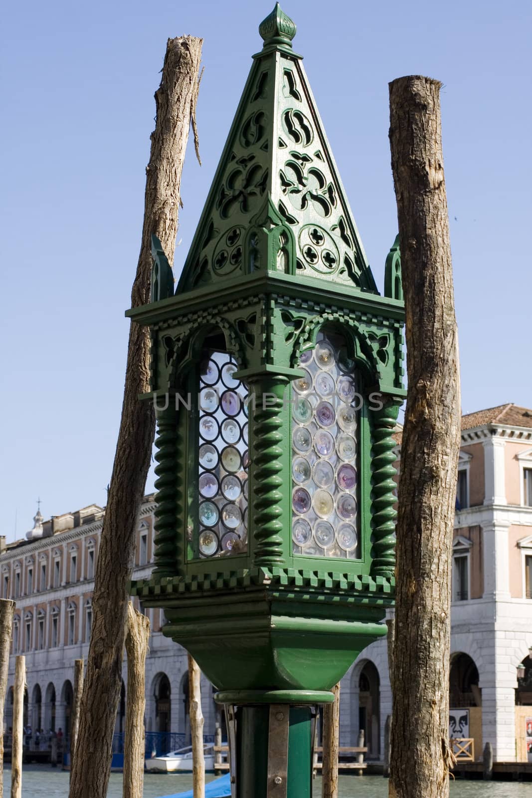 Photo of a typical Venetian lantern