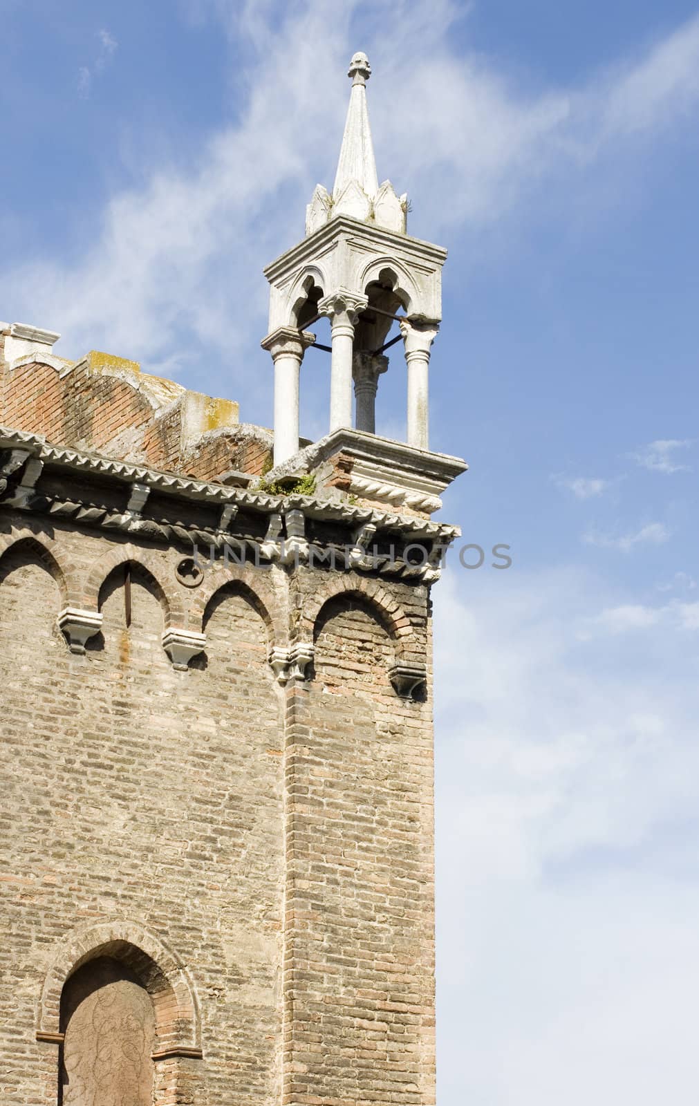 Photo of a Venetian pinnacle in Venice