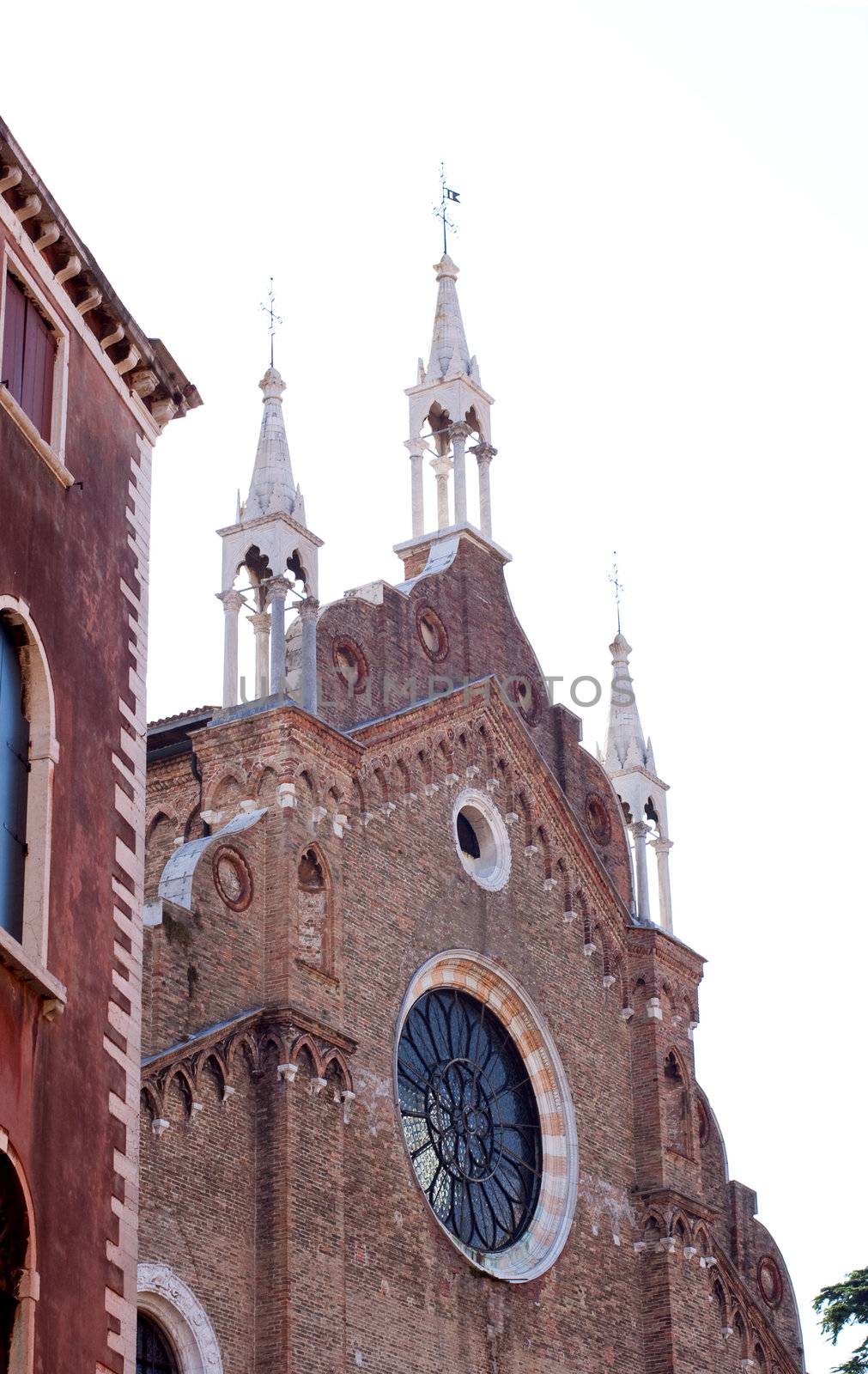 View of the Basilica di Santa Maria Gloriosa dei Frari, Venice