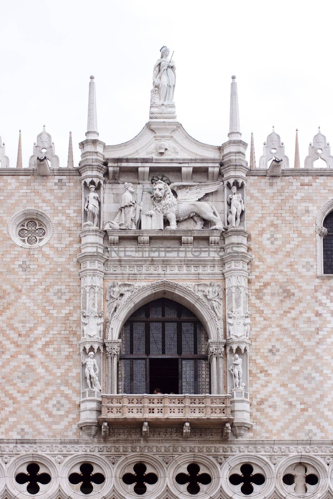 View of Doge's Palace in Venice
