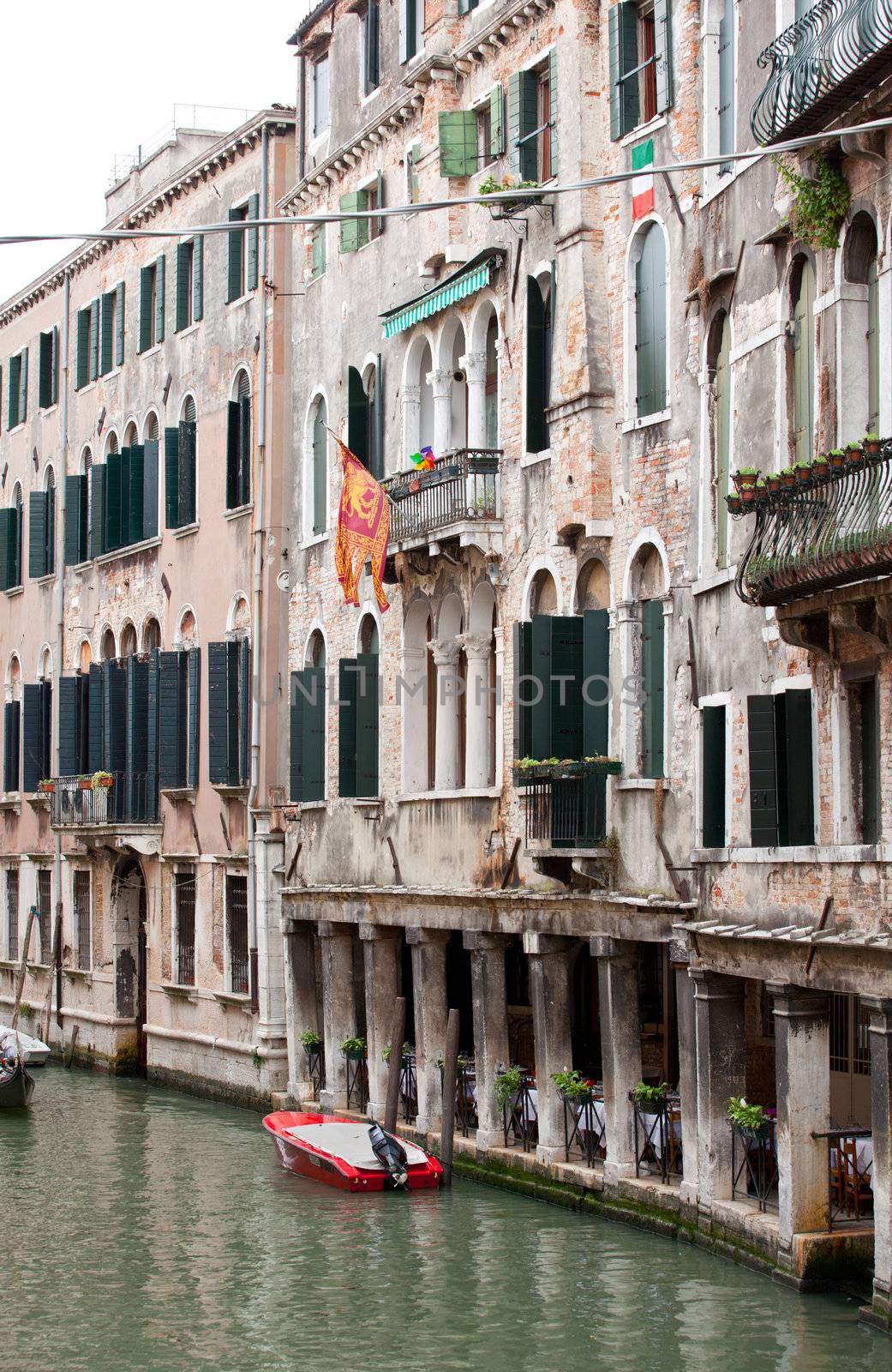 The typical Canal in Venice