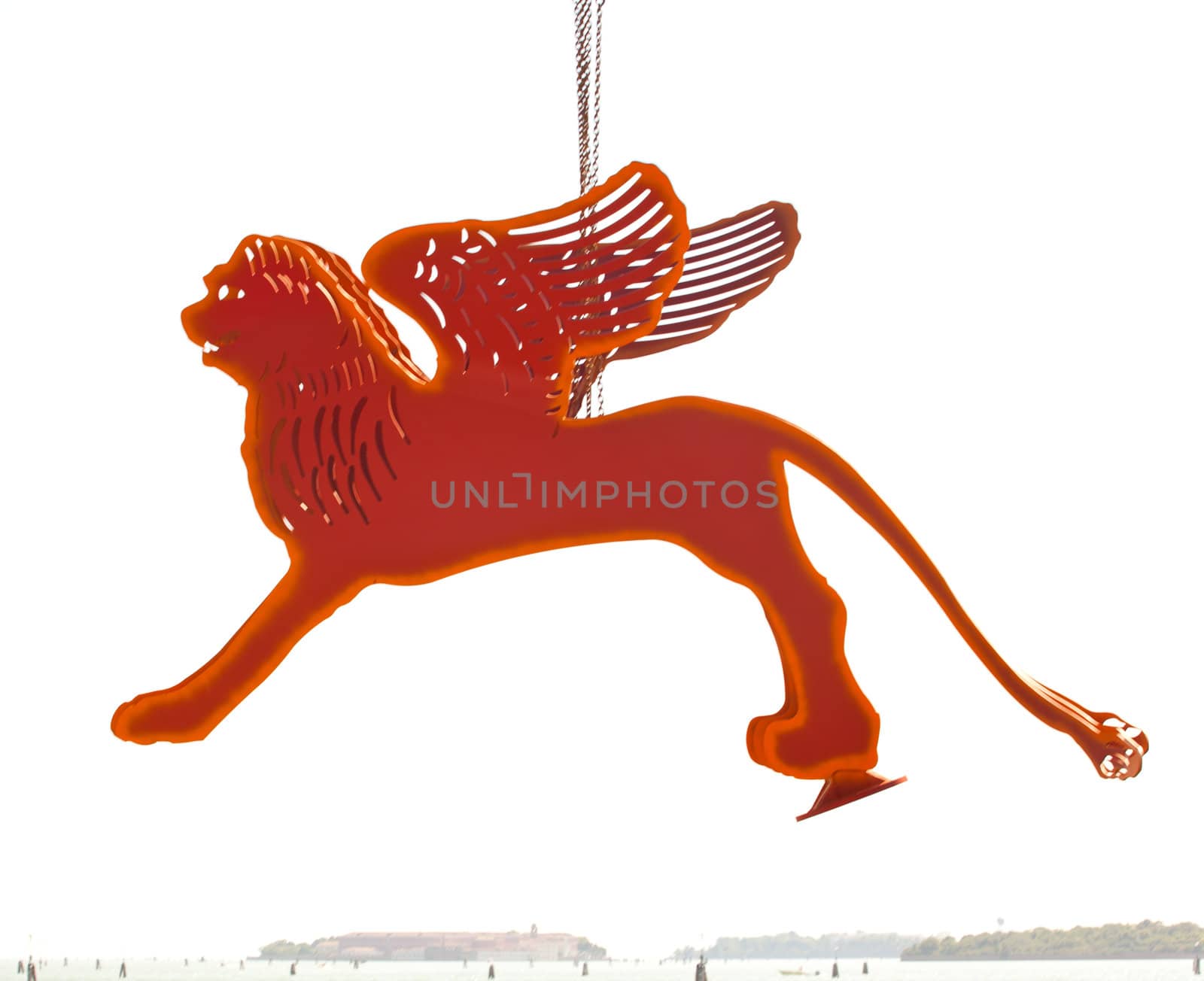 Winged lion of venice, Biennale of Venice