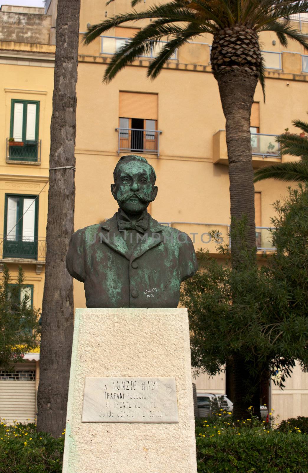 Nunzio Nasi Monument in Trapani