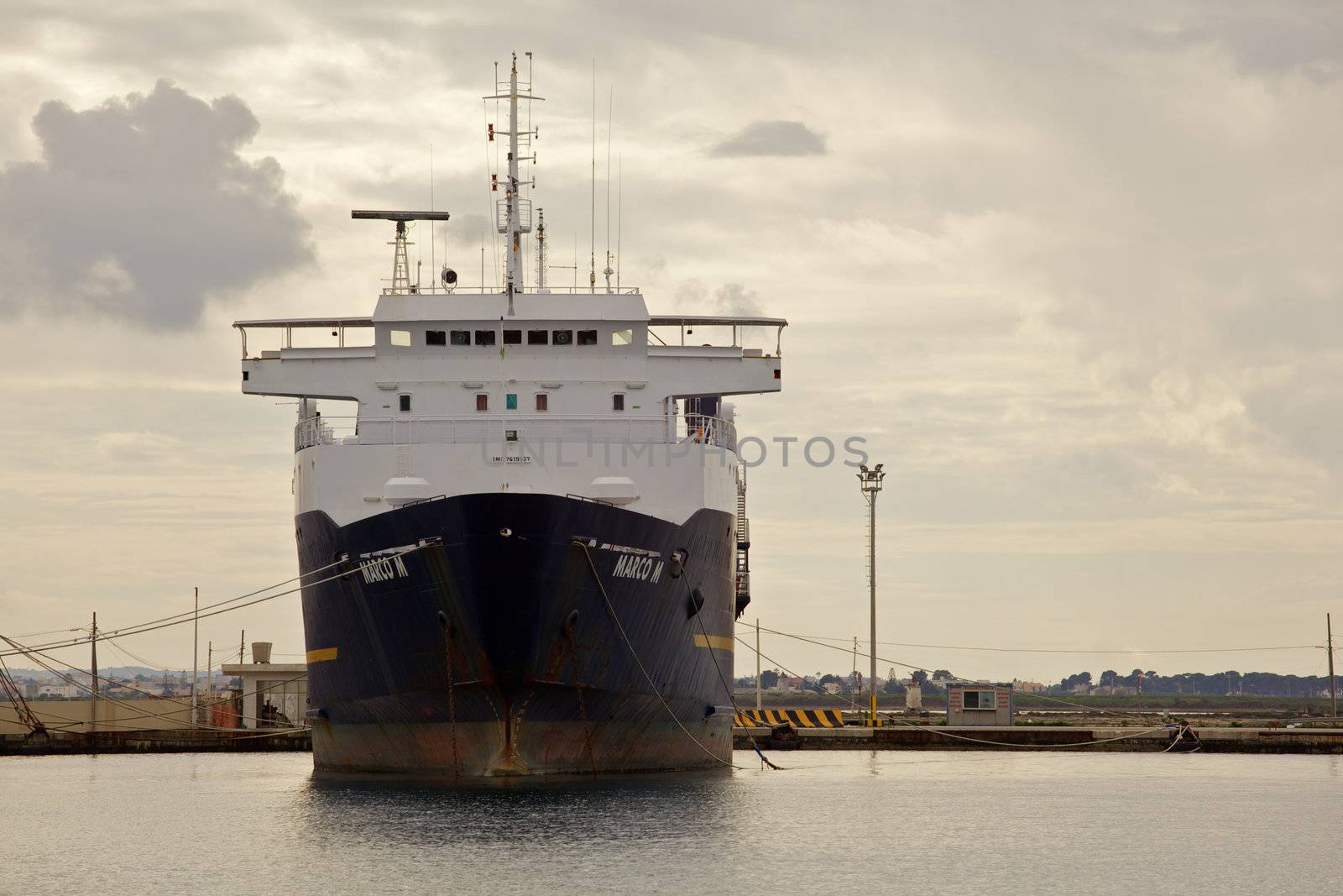 Ship in Port, Trapani - Sicily
