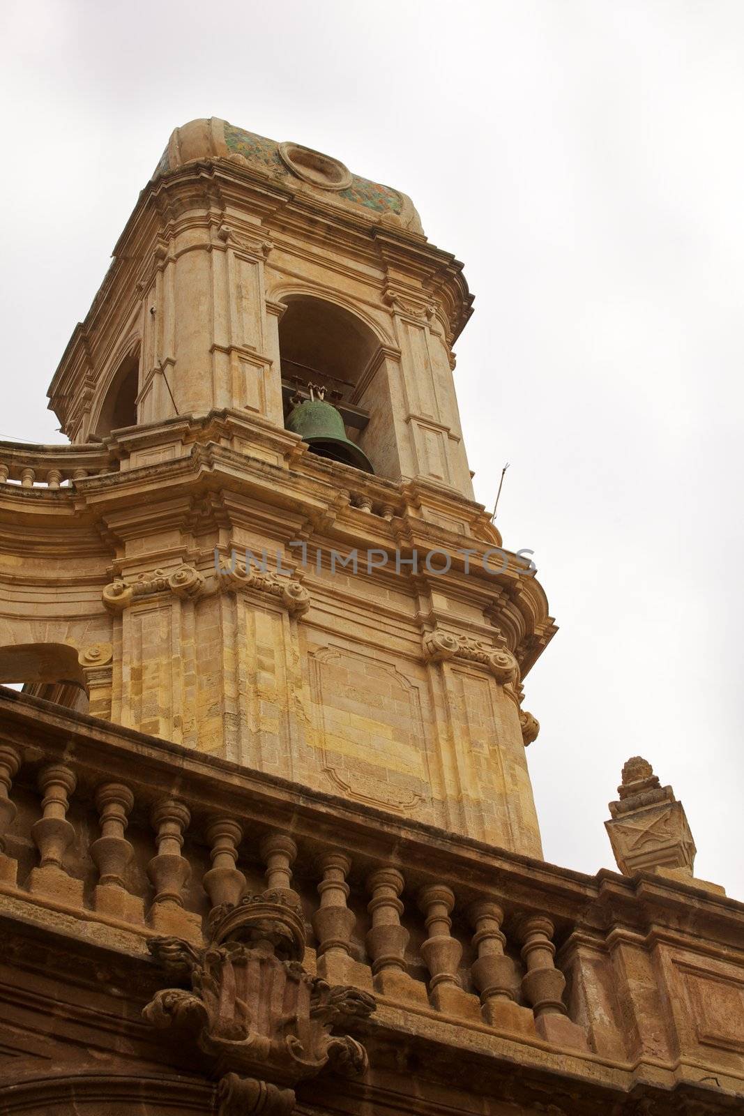 Bell tower of Cathedral, Trapani - Italy