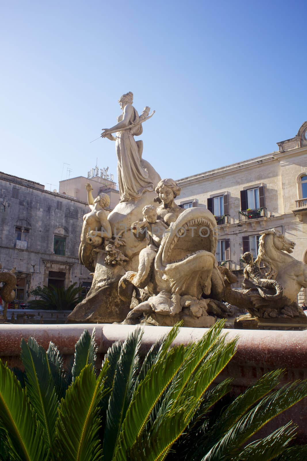Fountain of Artemis, Ortigia - Syracuse
