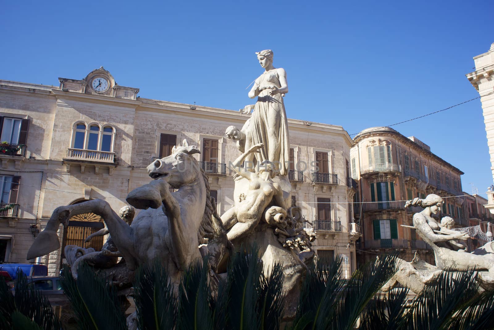 Fountain of Artemis, Ortigia - Syracuse