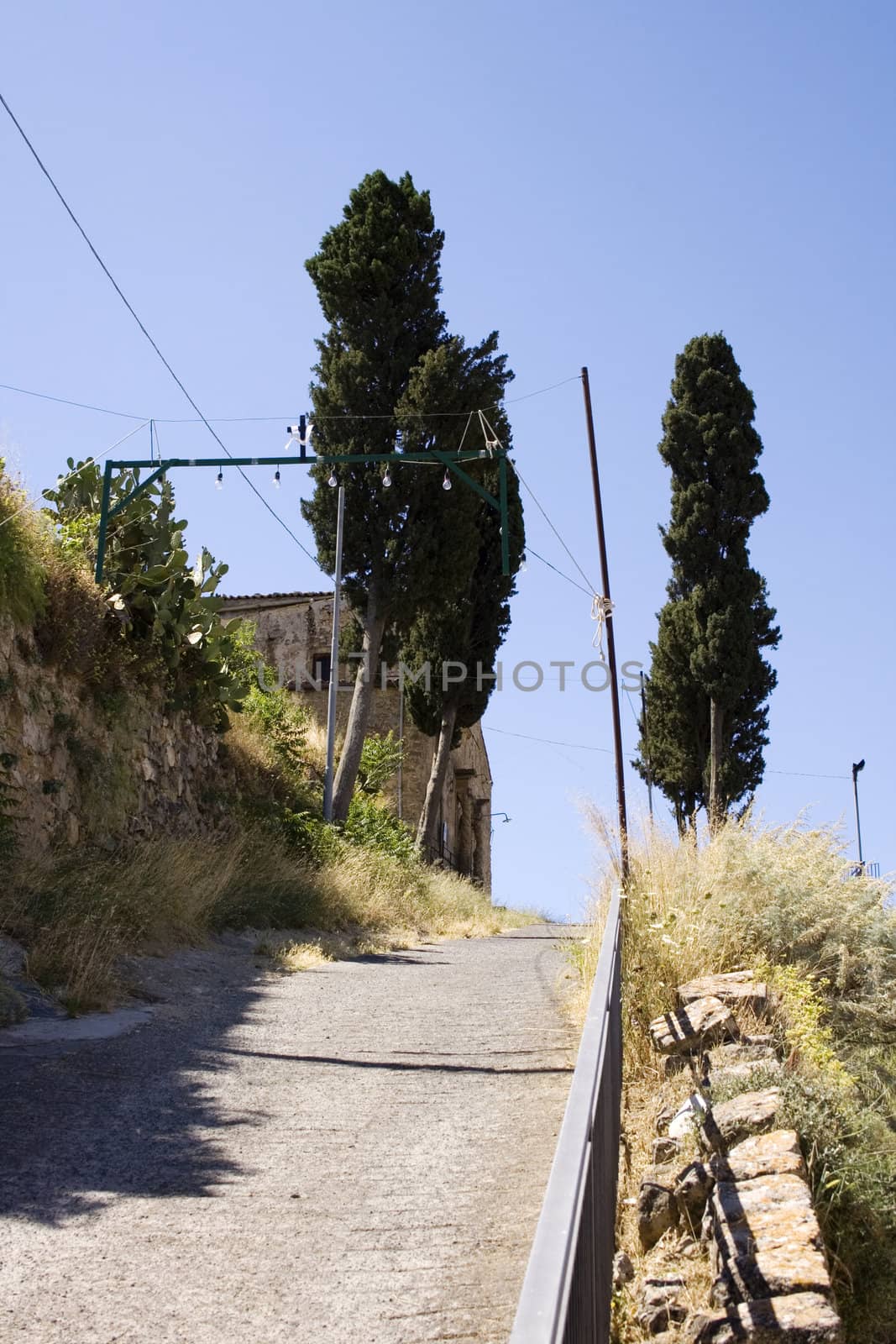 View of Santa croce church, Leonforte