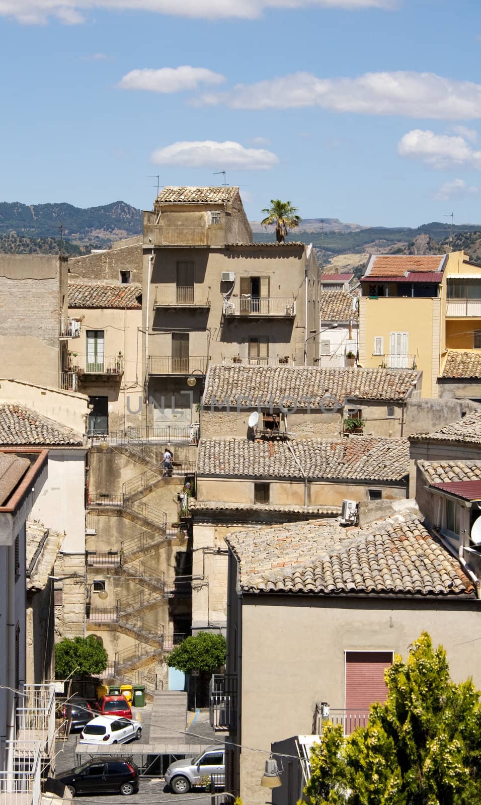Musumeci staircase, Leonforte - Sicily, Italy