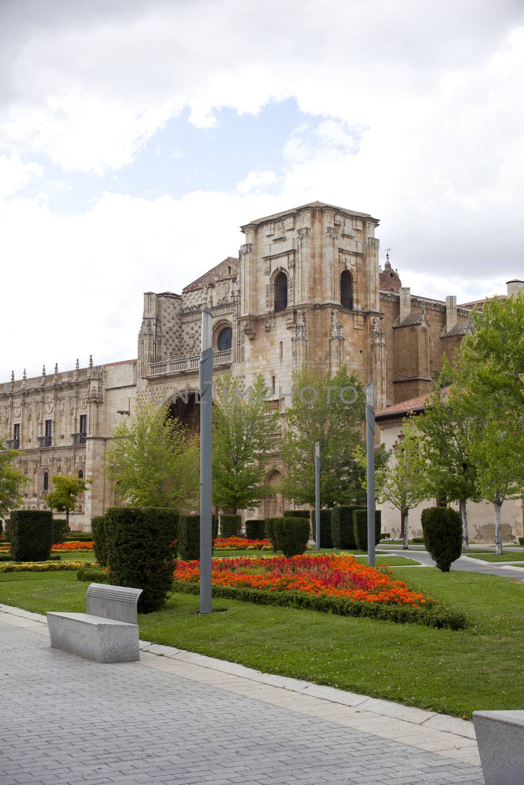 The Convent of San Marcos in León, Spain