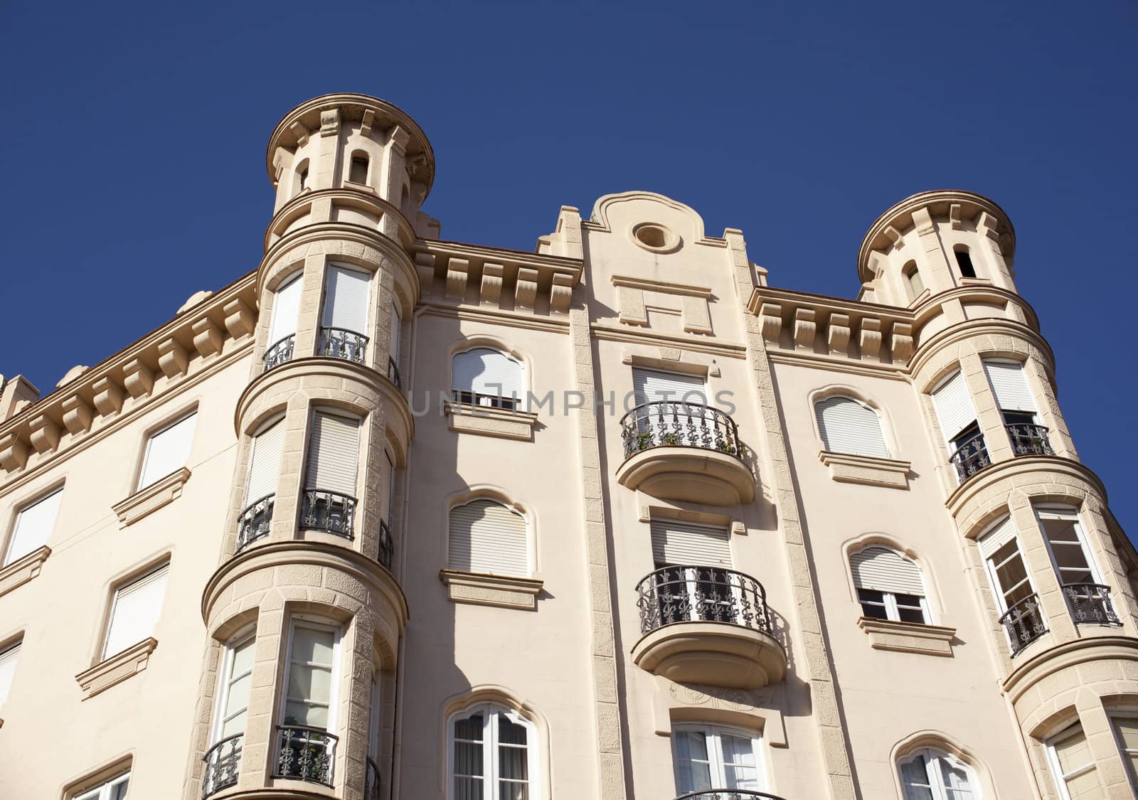 View of Leon building, Spain