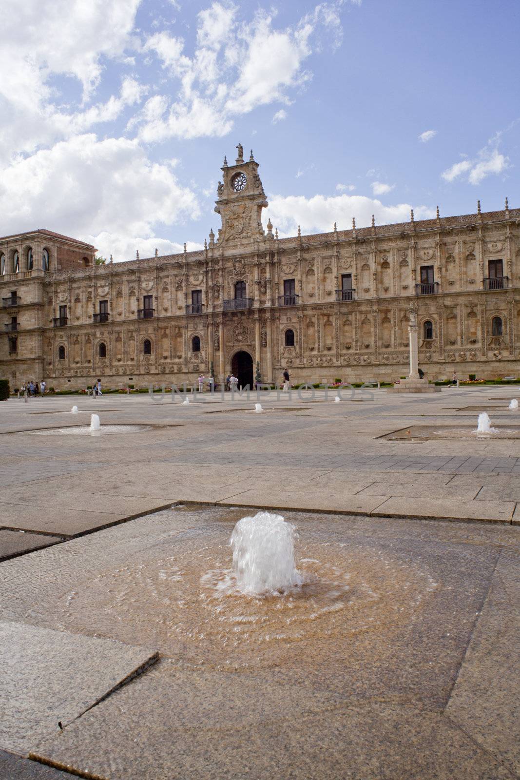 The Convent of San Marcos in León, Spain