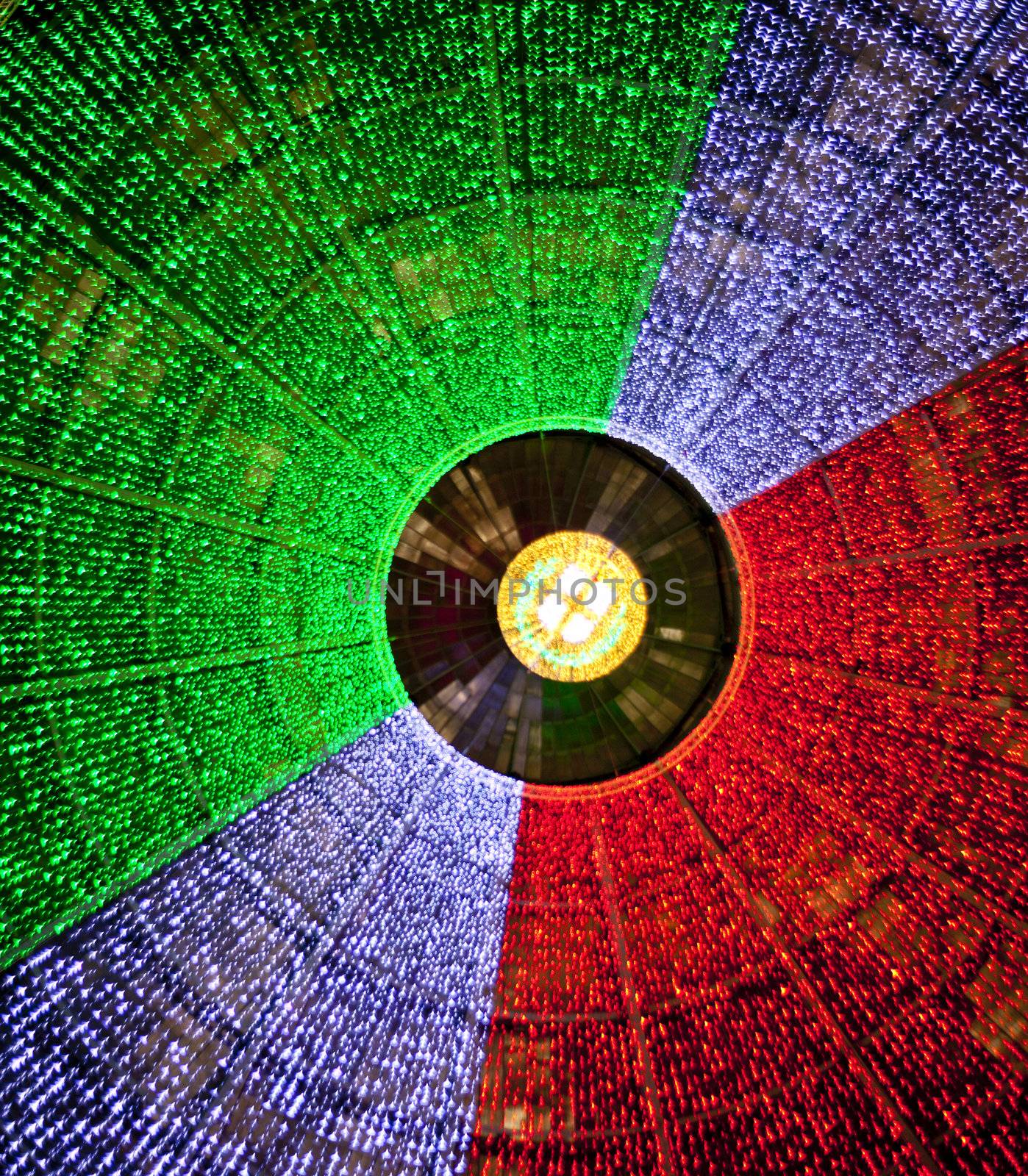 Lighting, Dome of Galleria Vittorio Emanuele II - Italy
