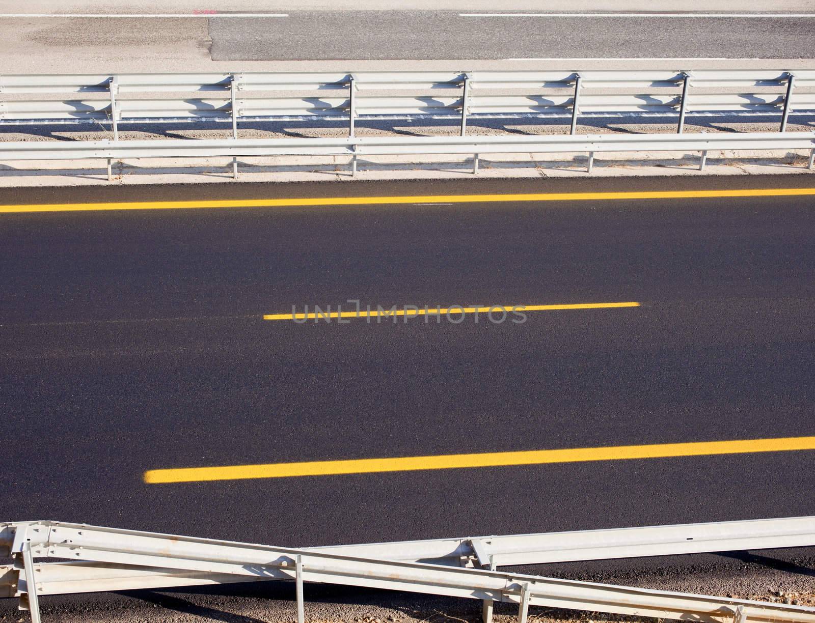 Road of a new autobahn
