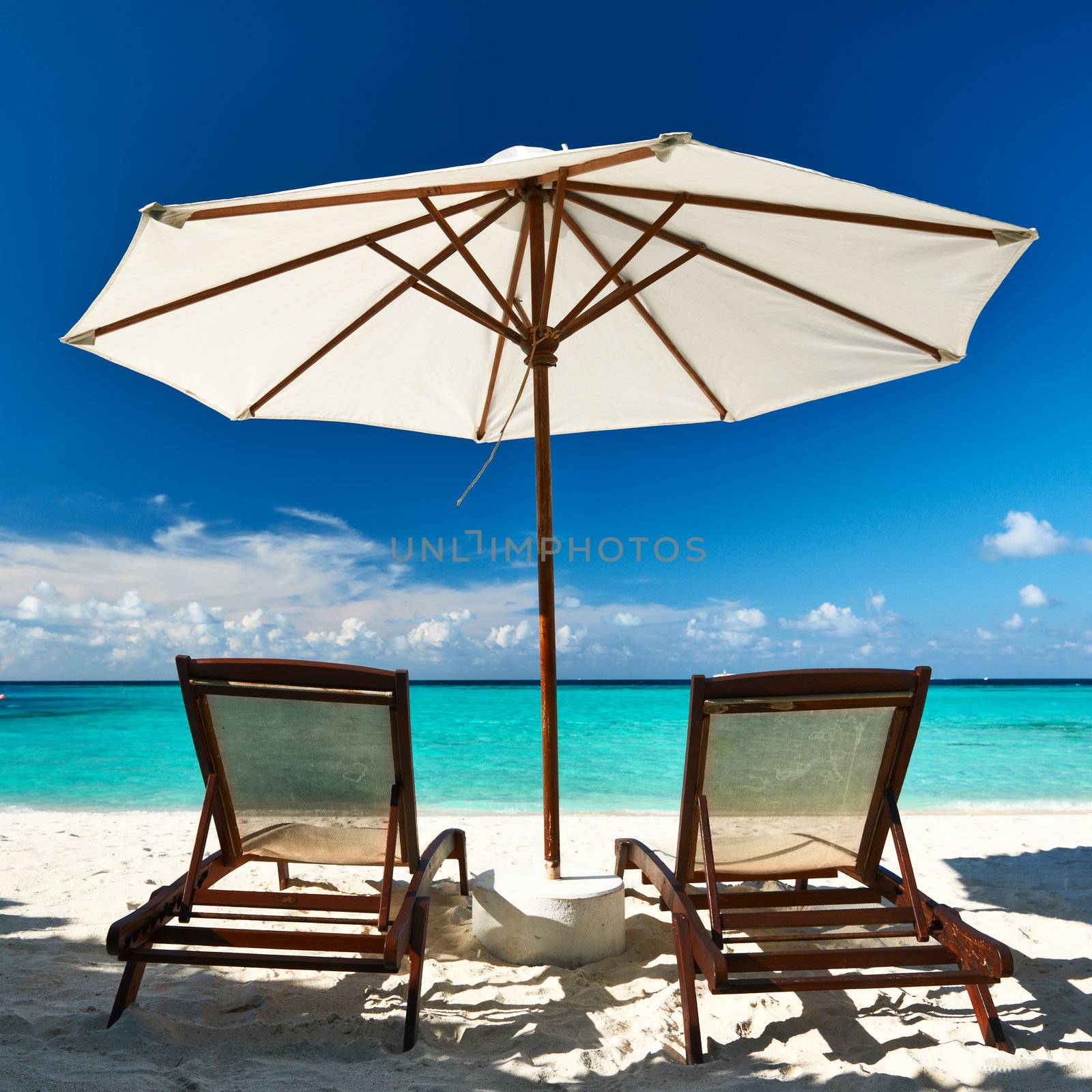 Beautiful beach at Maldives, South Male Atoll