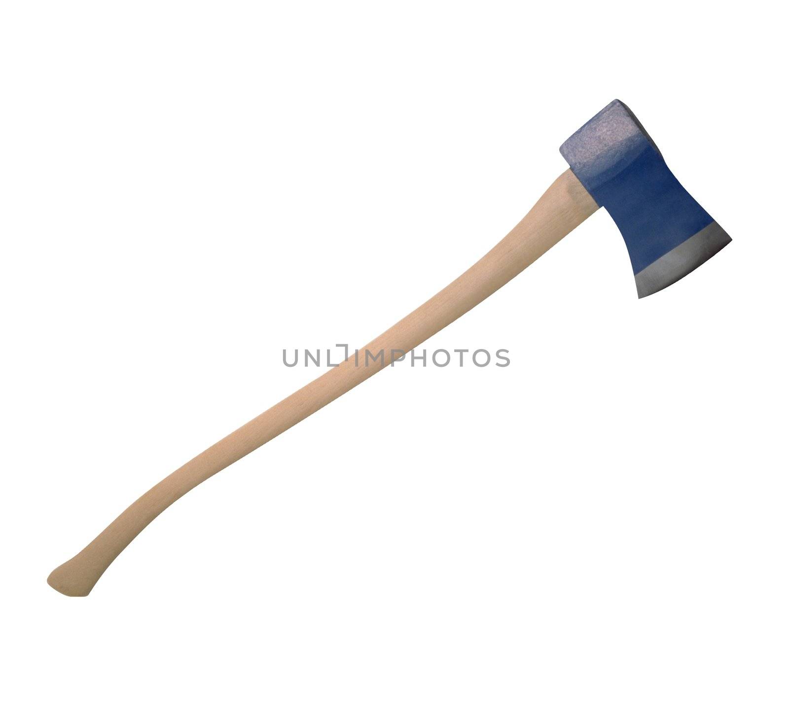 Axe, isolated on a white background