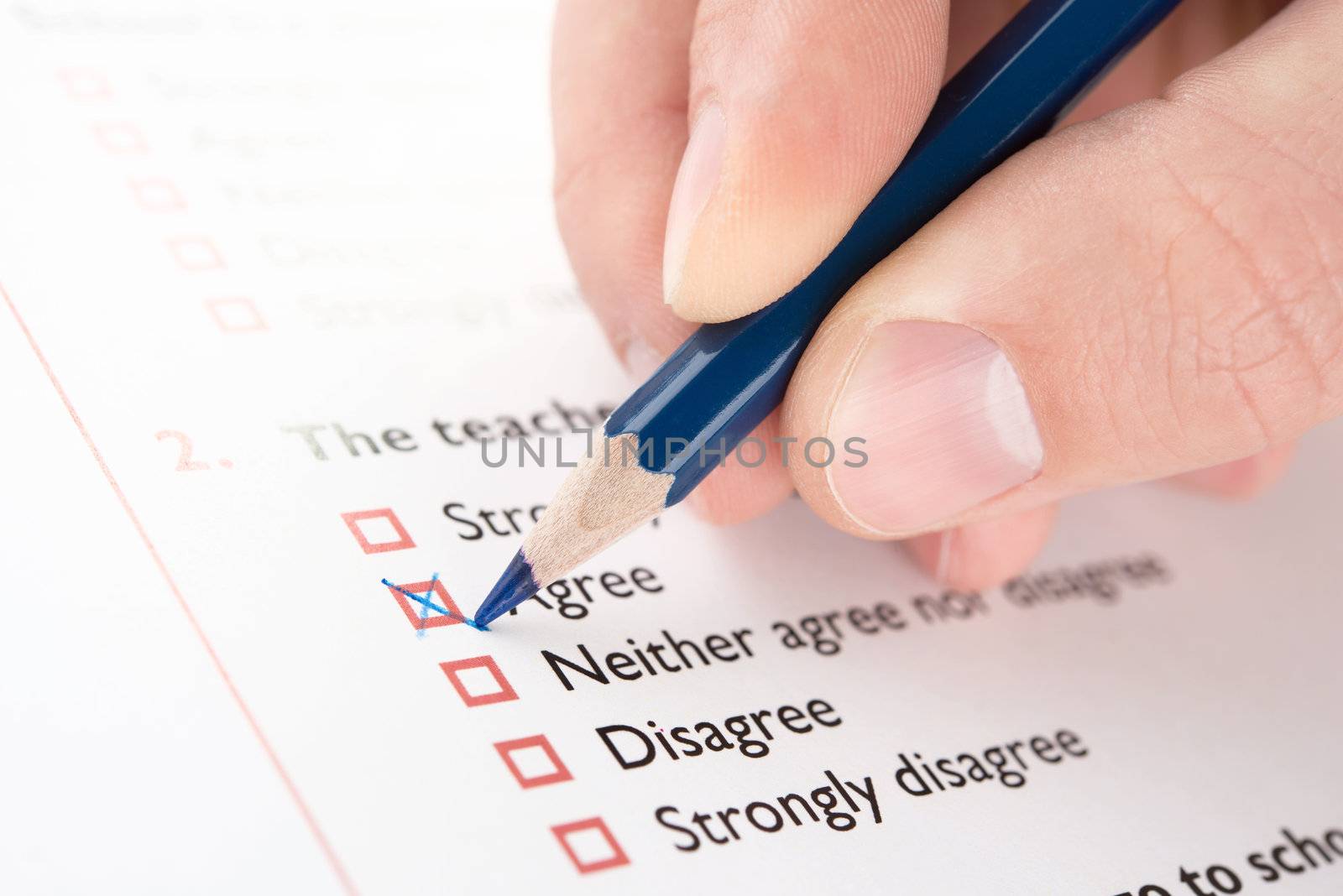 Filling "Agree" checkbox of questionnaire