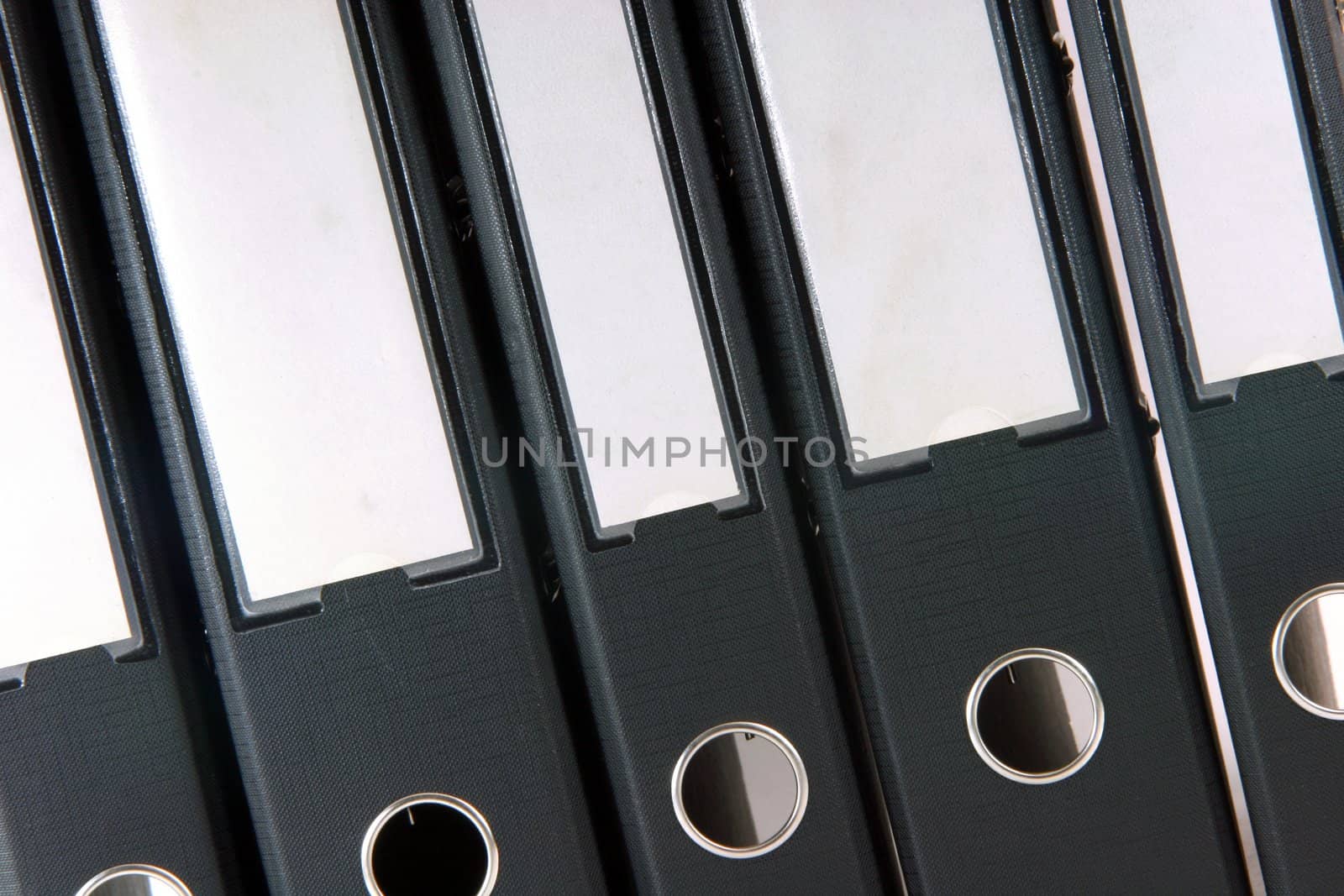 business archive folders closeup for background use