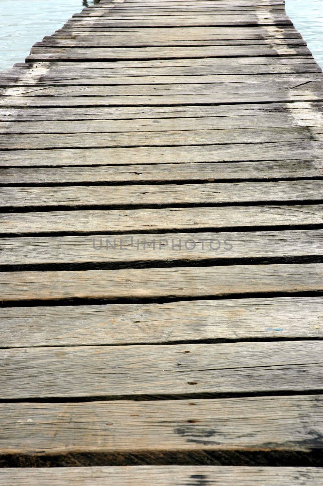 wooden bridge