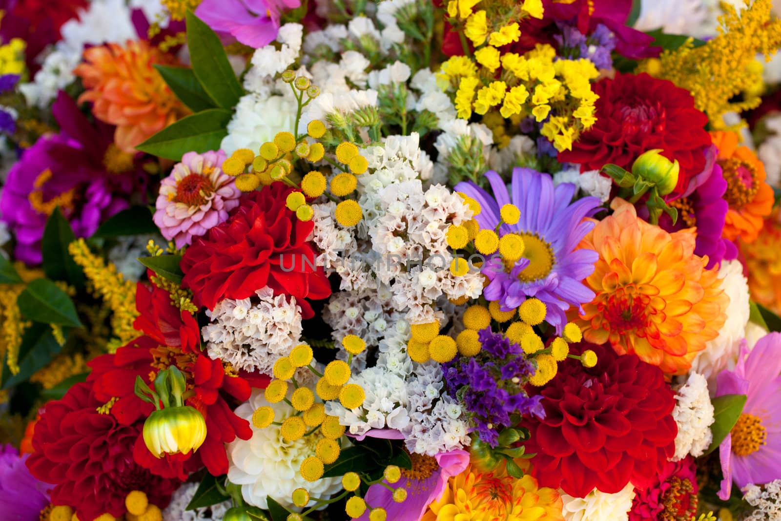 Delicious Bouquet of assorted multicolored flowers