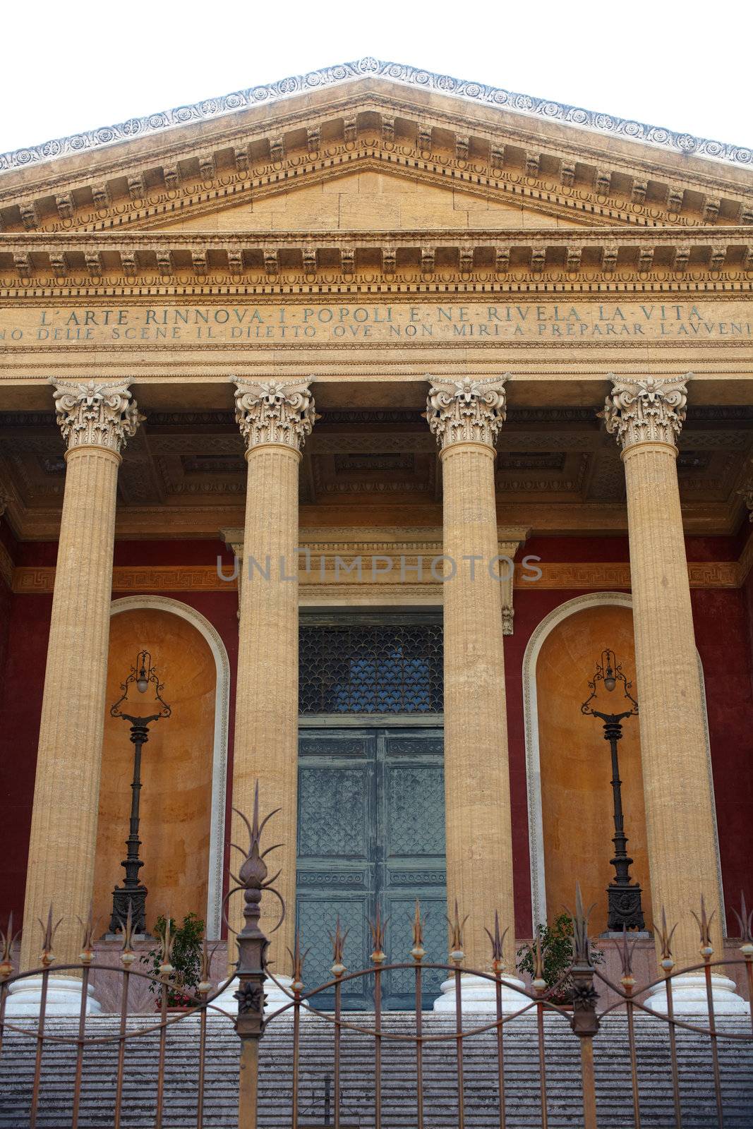 Teatro Massimo, opera house in Palermo - Italy
