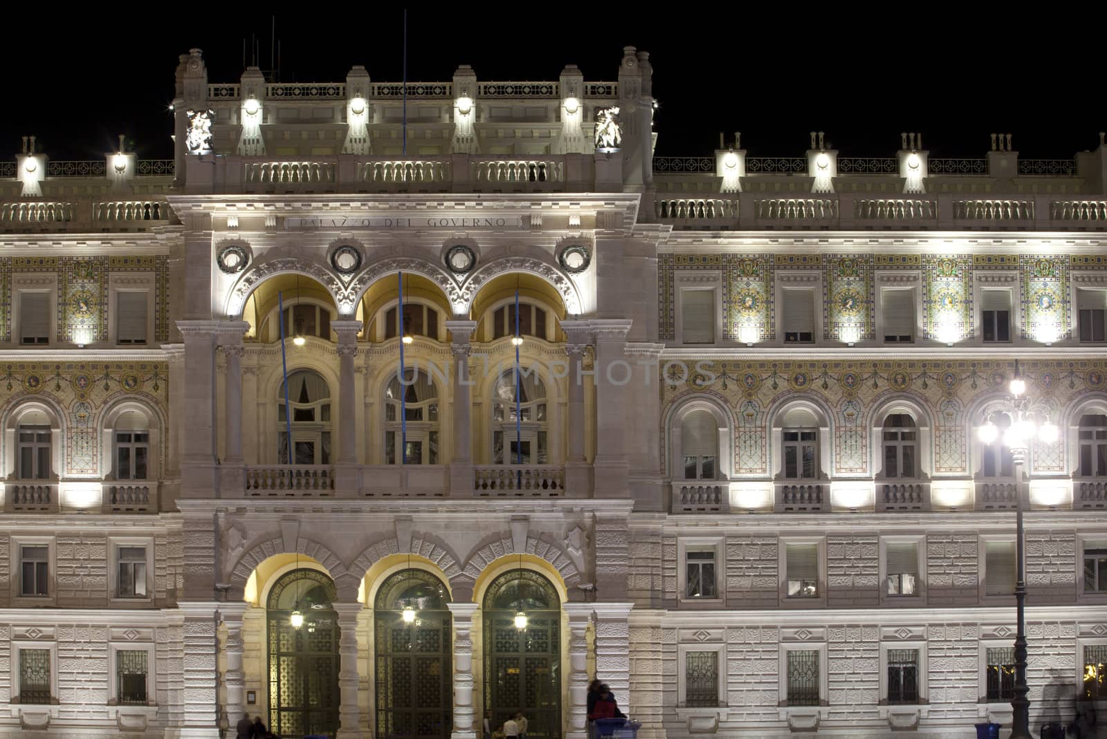 Government House in Trieste - Italy