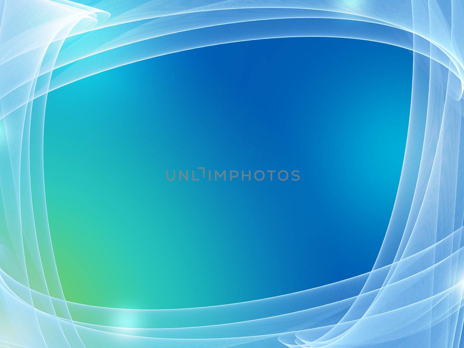 abstract blue background with light net and lines frame