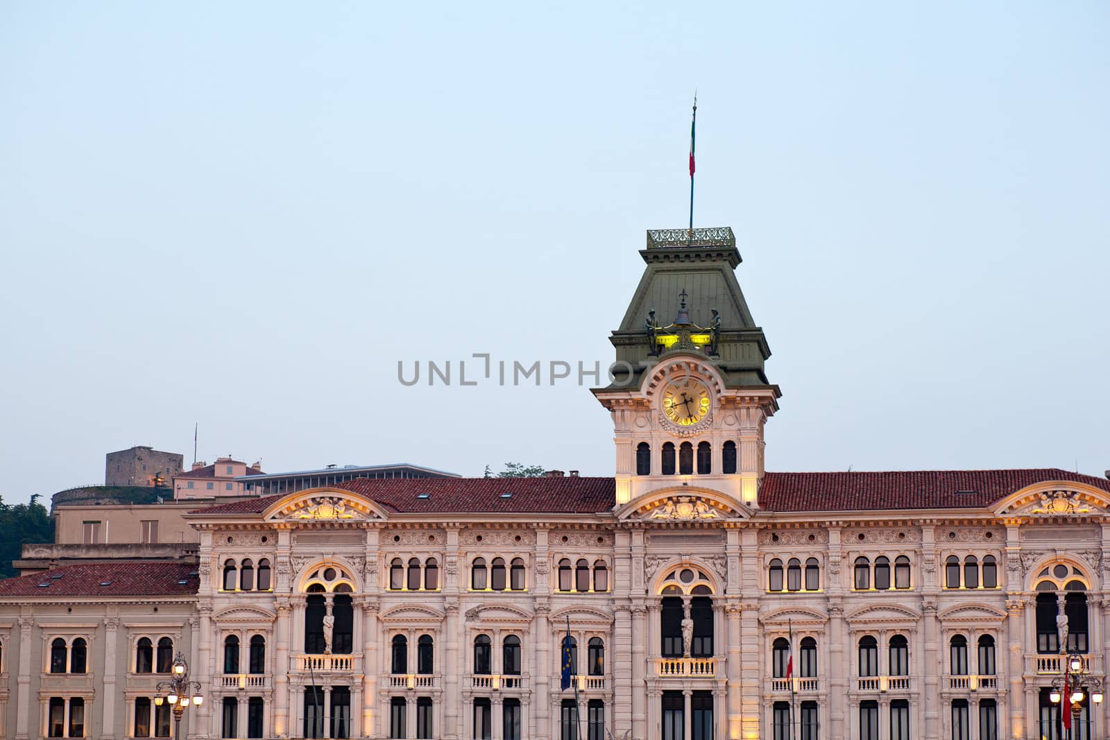 Town Hall in the city of Trieste