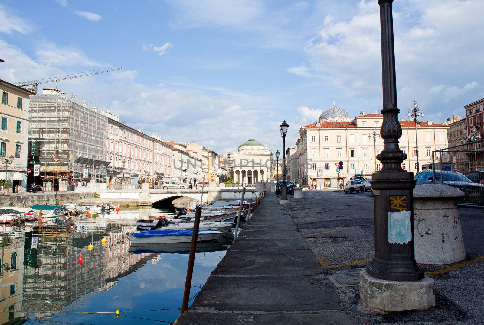 St. Antonio cathedral in Trieste - Italy