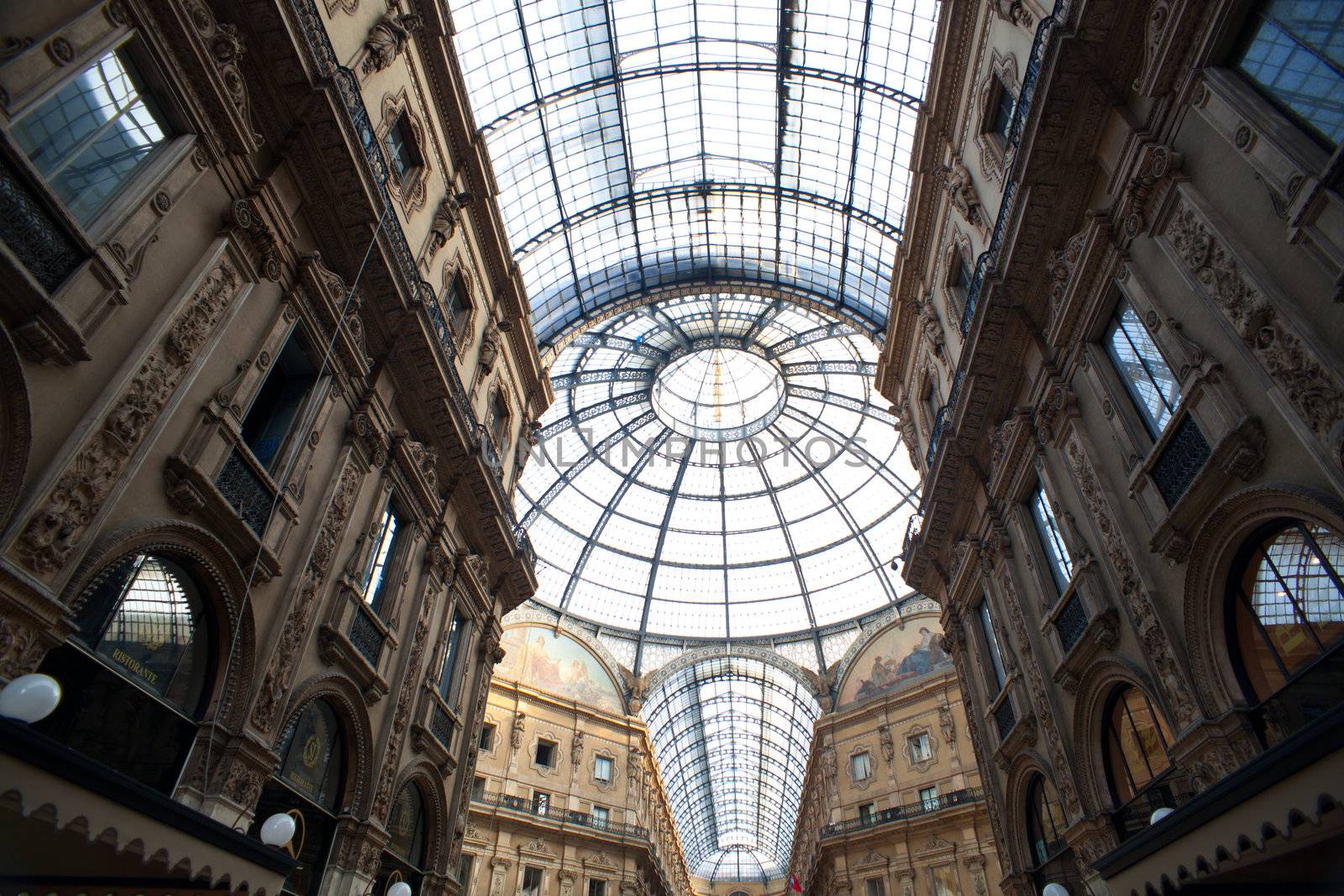 Gallery Vittorio Emanuele II in Milan, Italy