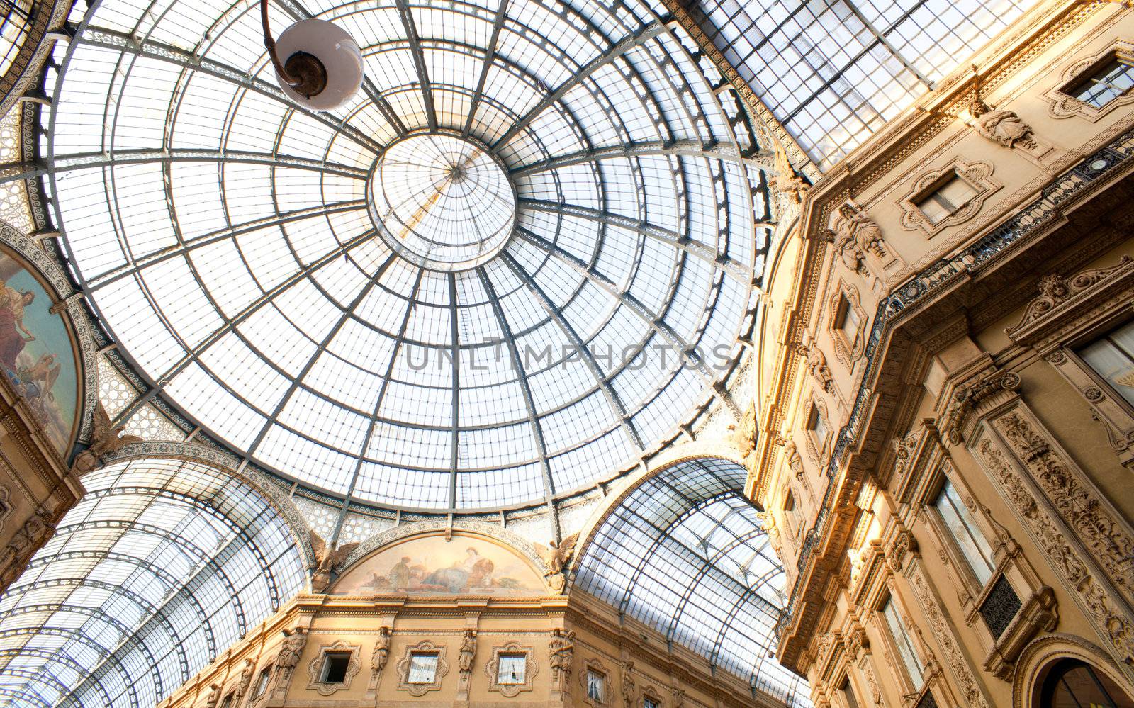Gallery Vittorio Emanuele II in Milan, Italy