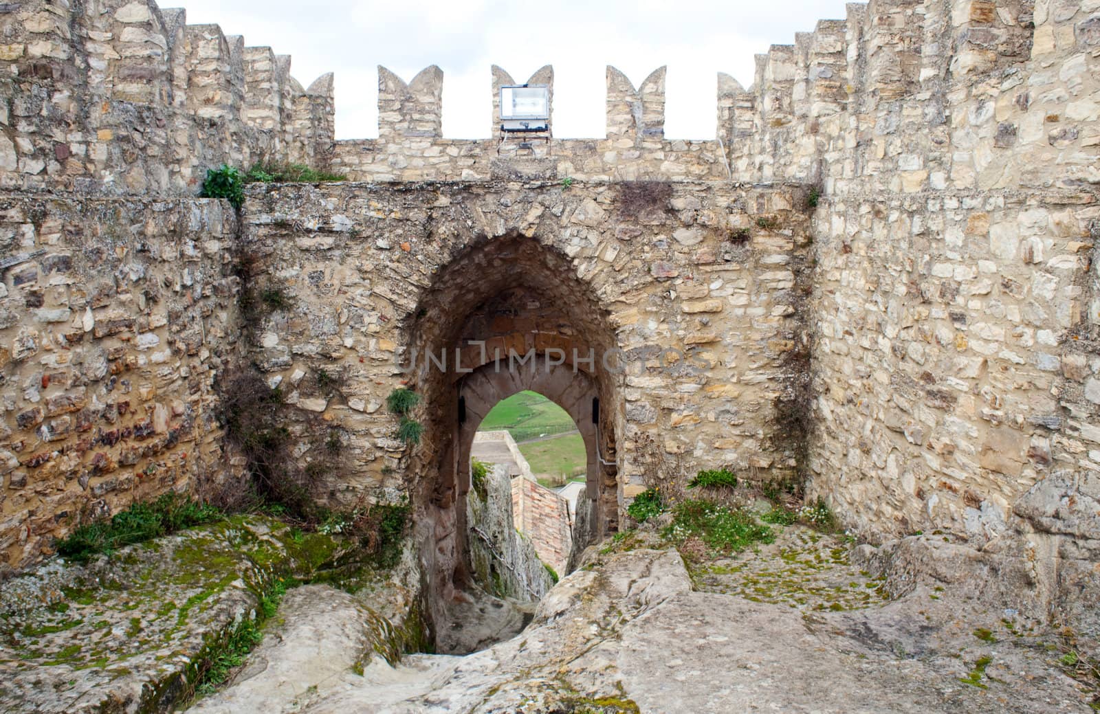 Arc of medieval castle, Sperlinga - Sicily