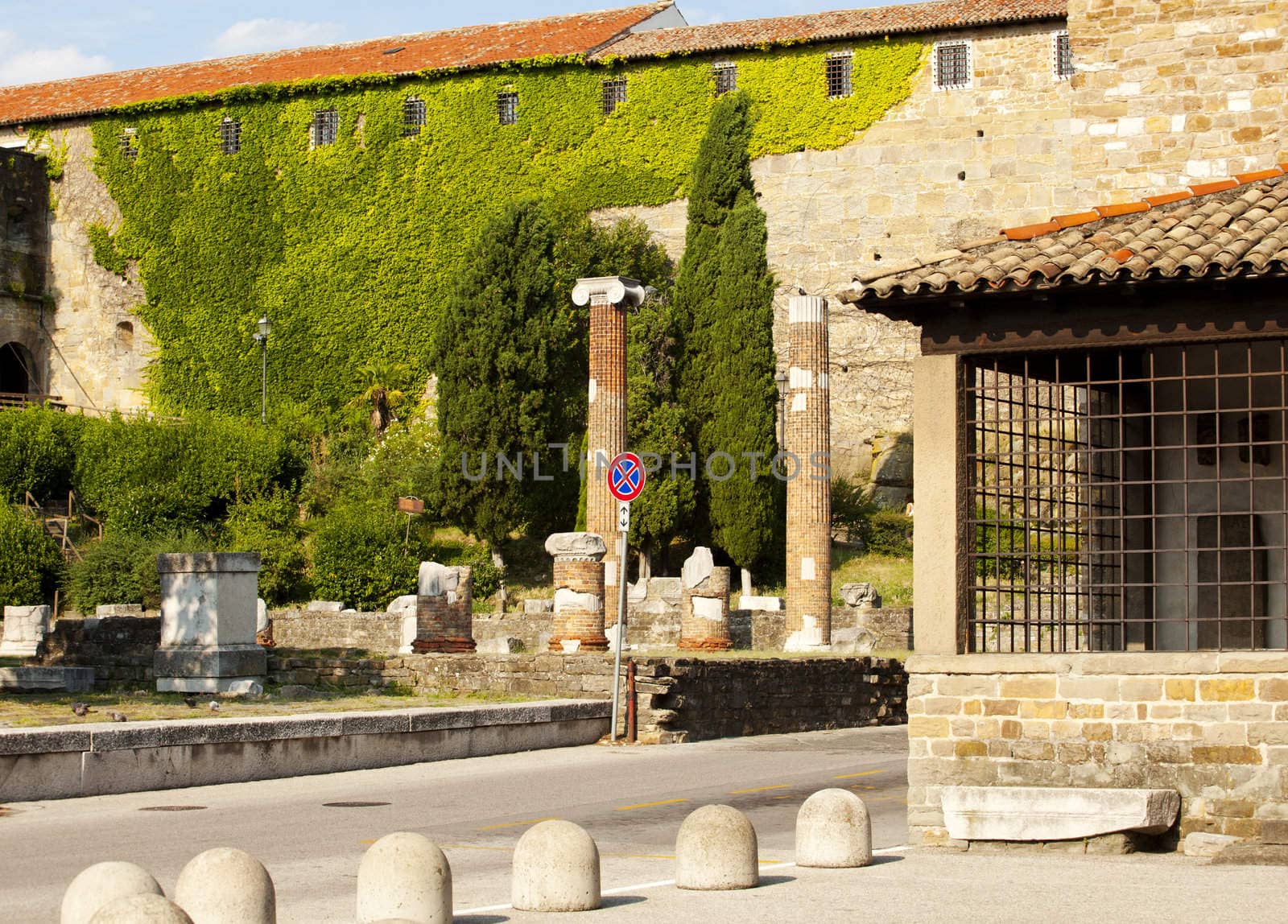 St Giusto Roman ruins, Trieste - Italy