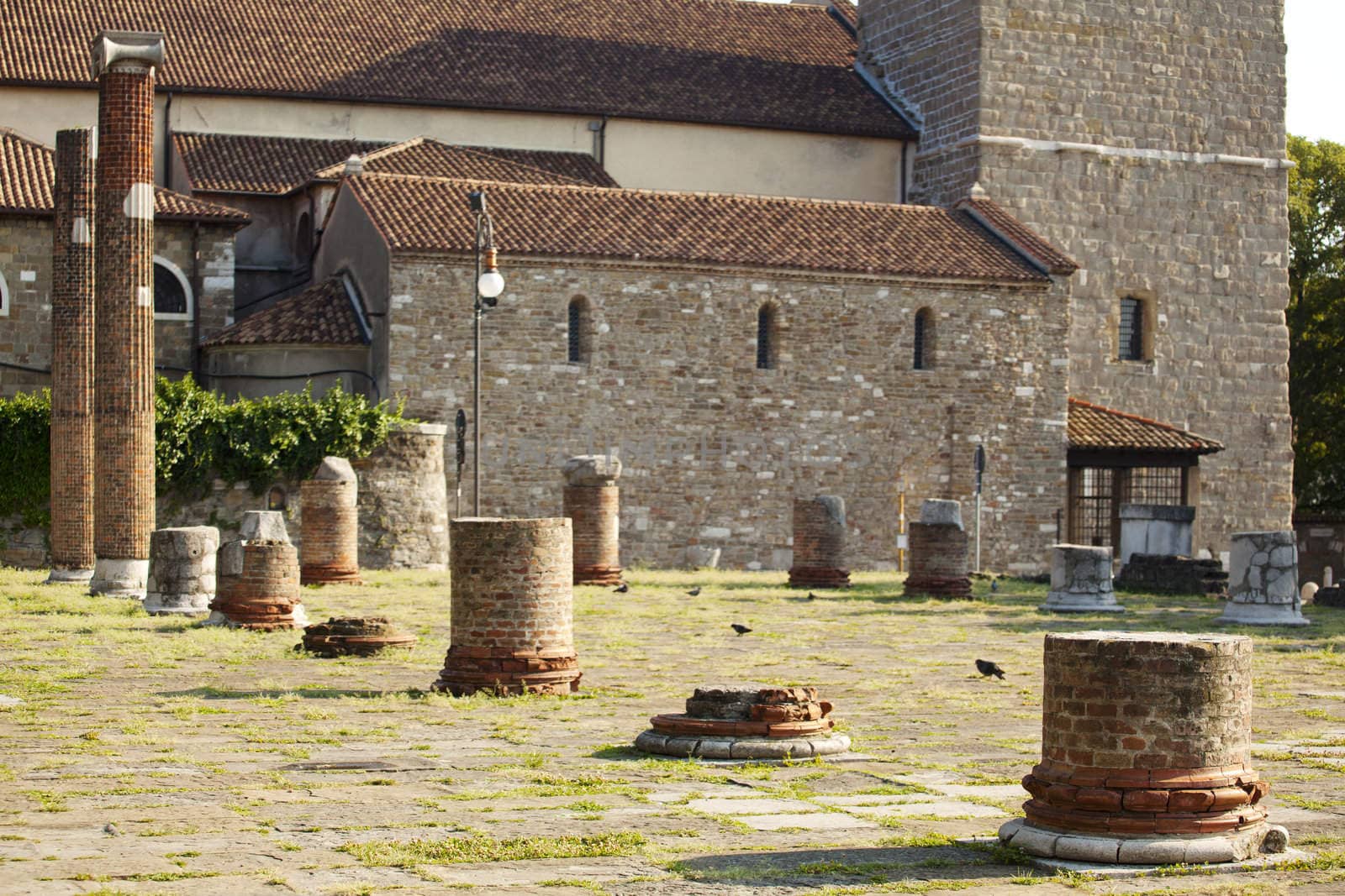 St Giusto Roman ruins, Trieste - Italy