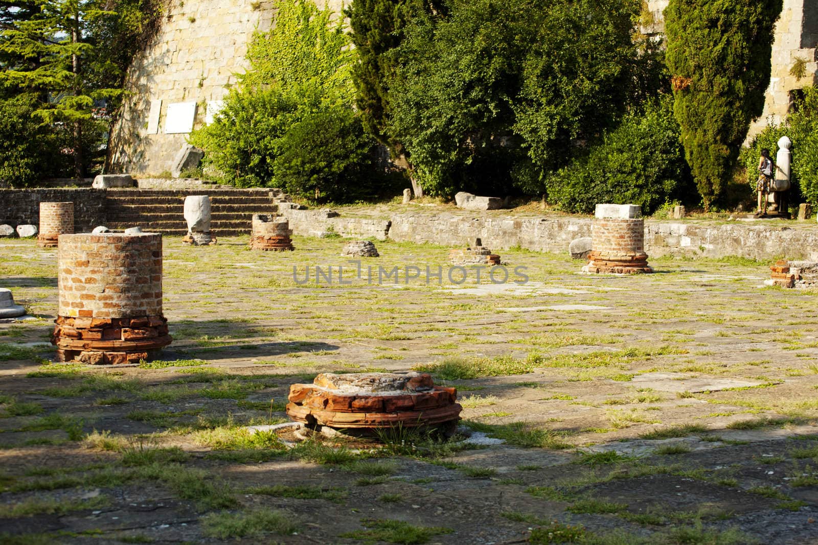 St Giusto Roman ruins, Trieste - Italy