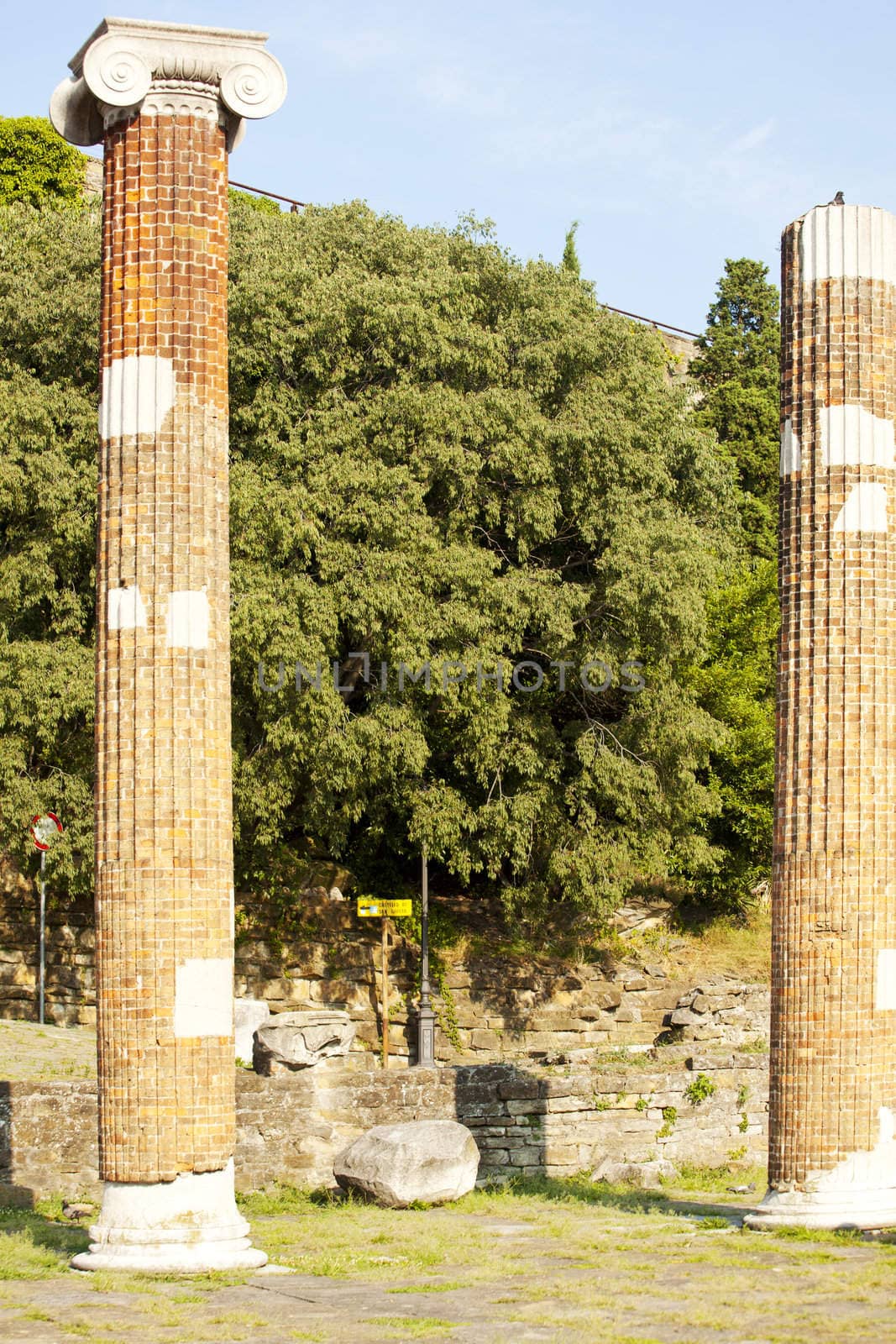 St Giusto Roman ruins, Trieste - Italy
