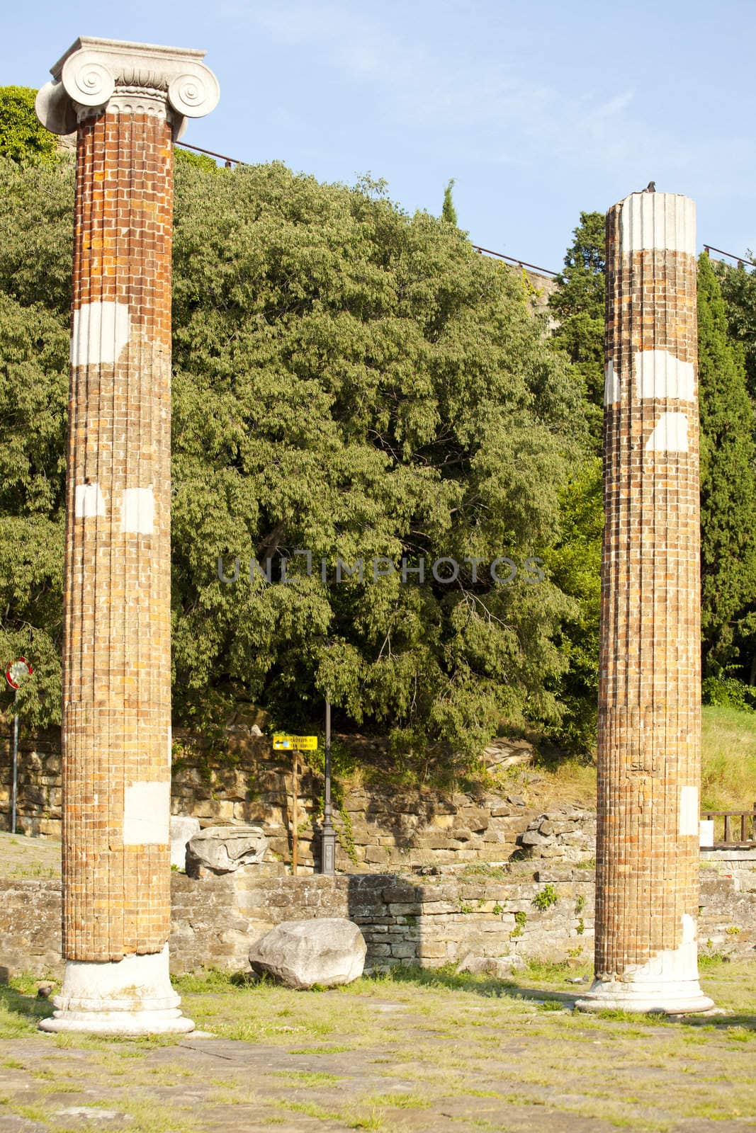 St Giusto Roman ruins, Trieste - Italy