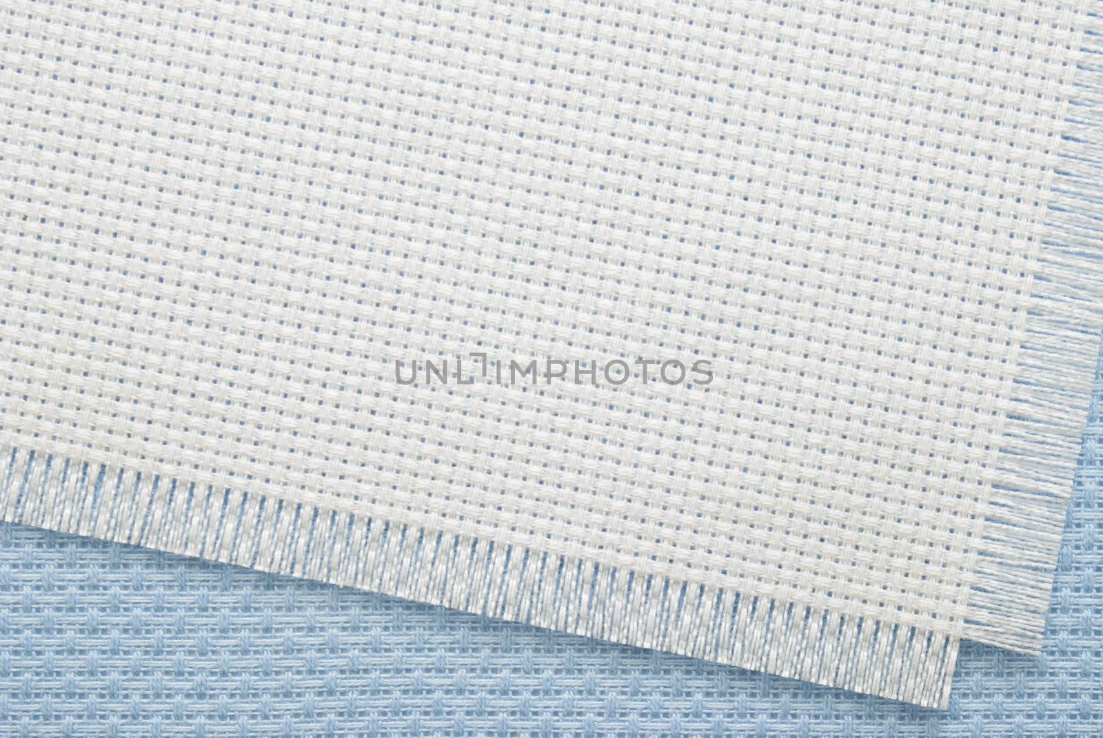 Needlework, materials and accessories for embroidery a cross