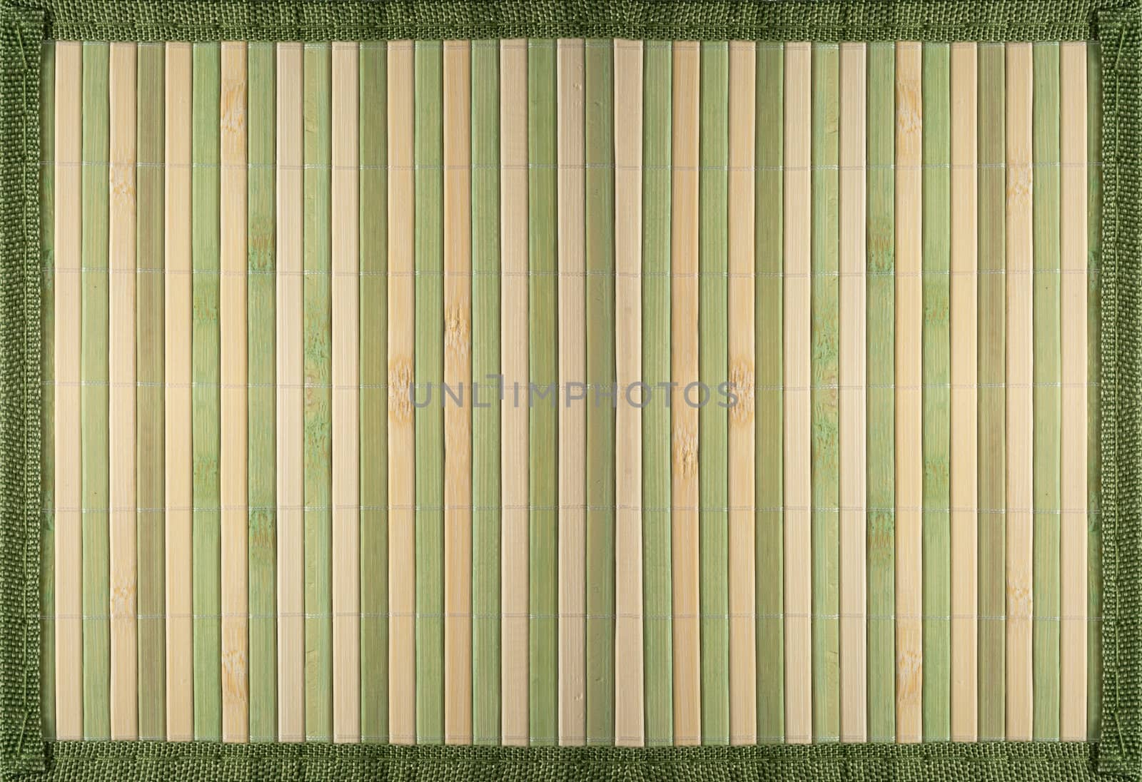Bamboo sticks menu Mat background