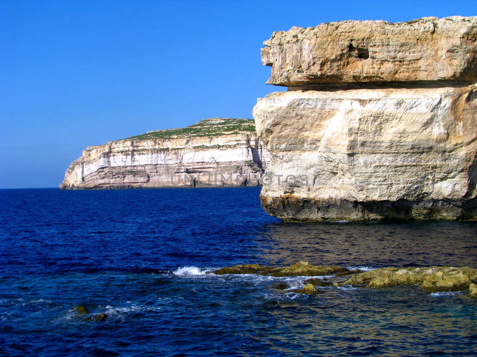 The Cliffs at Ta' Cenc, in Gozo - Malta.