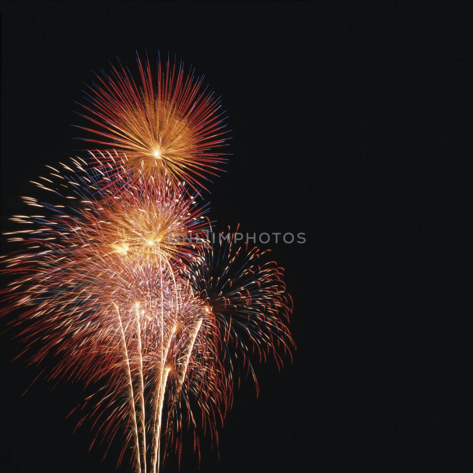 Fireworks display by edbockstock
