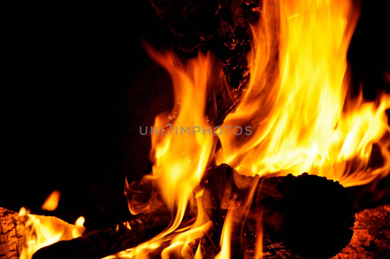 Fire Background-1 by RefocusPhoto