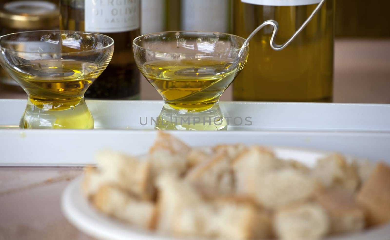 Photo of Oil, honey and bread