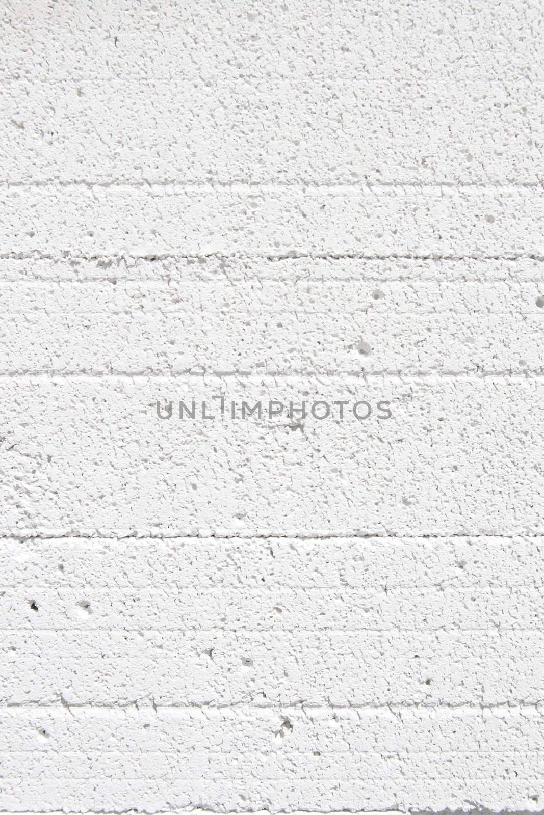 White Light Weight Concrete Brick Pattern