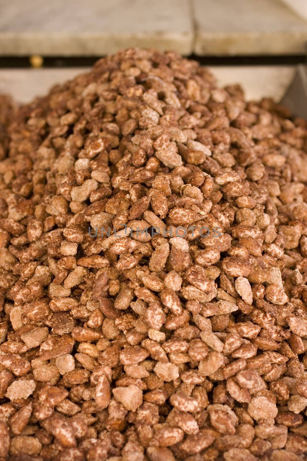 Photo of delicious Sugared almonds