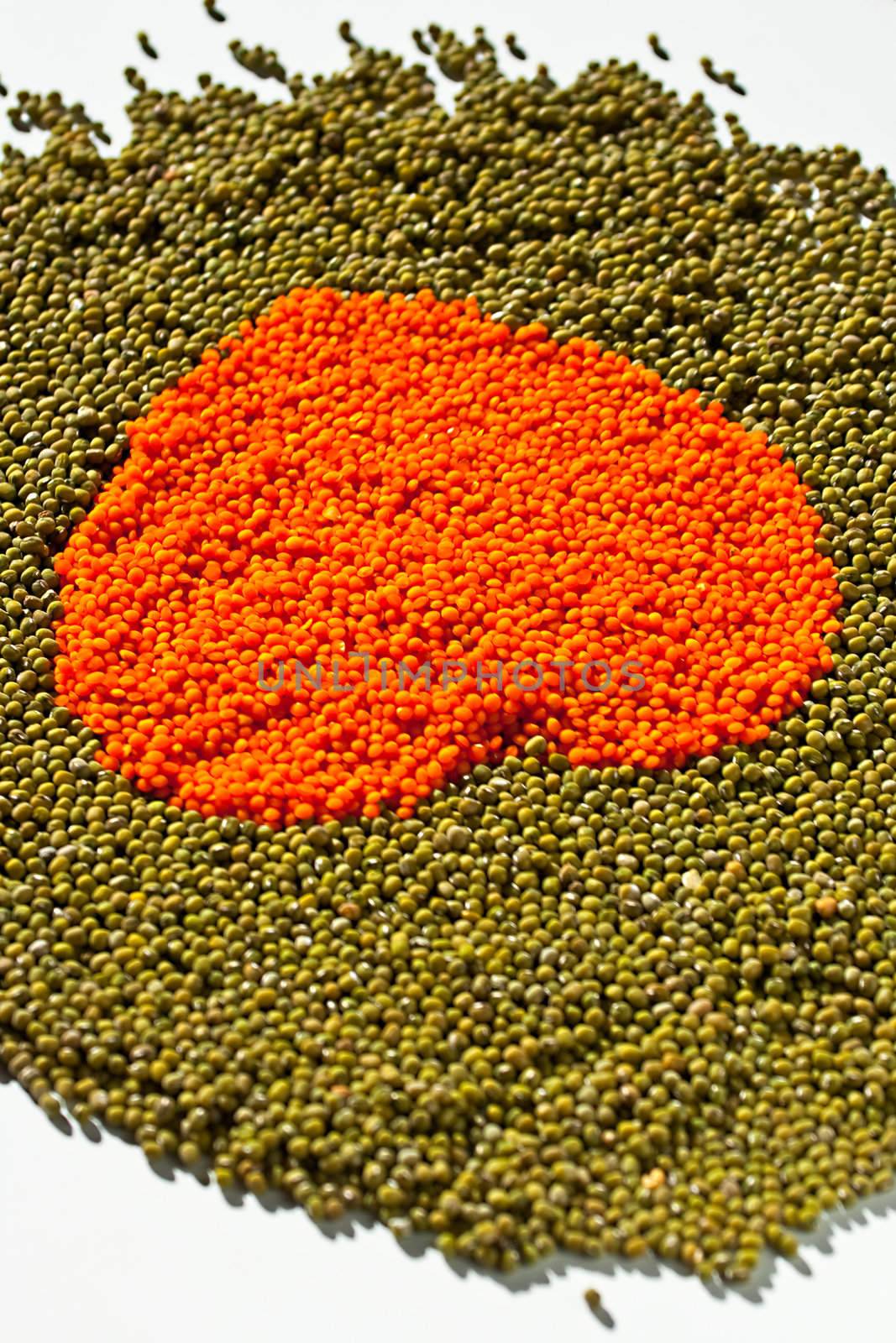 Photo of Heart of lentils and beans