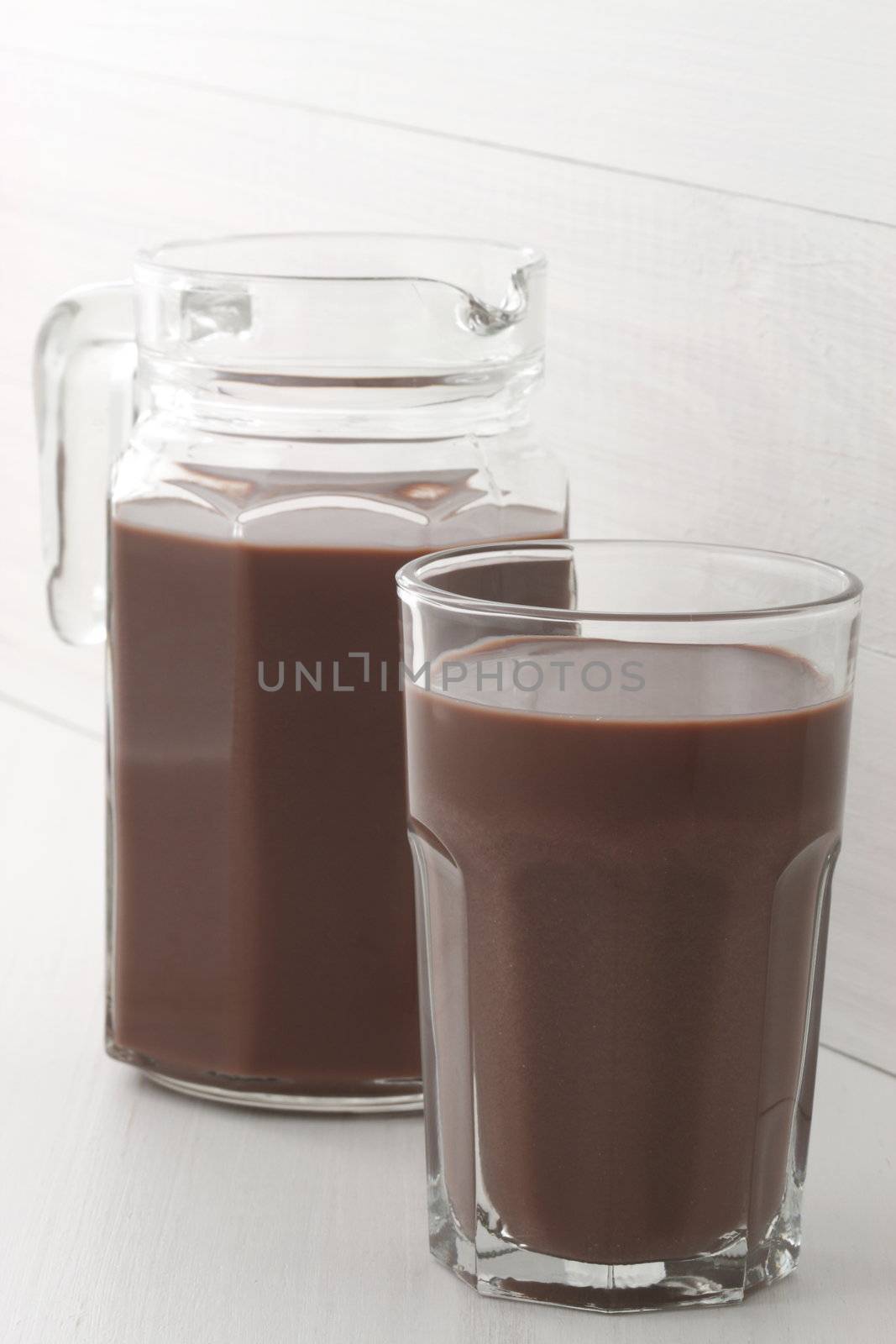 Delicious, nutritious and fresh Chocolate milk jar, made with organic real cocoa mass