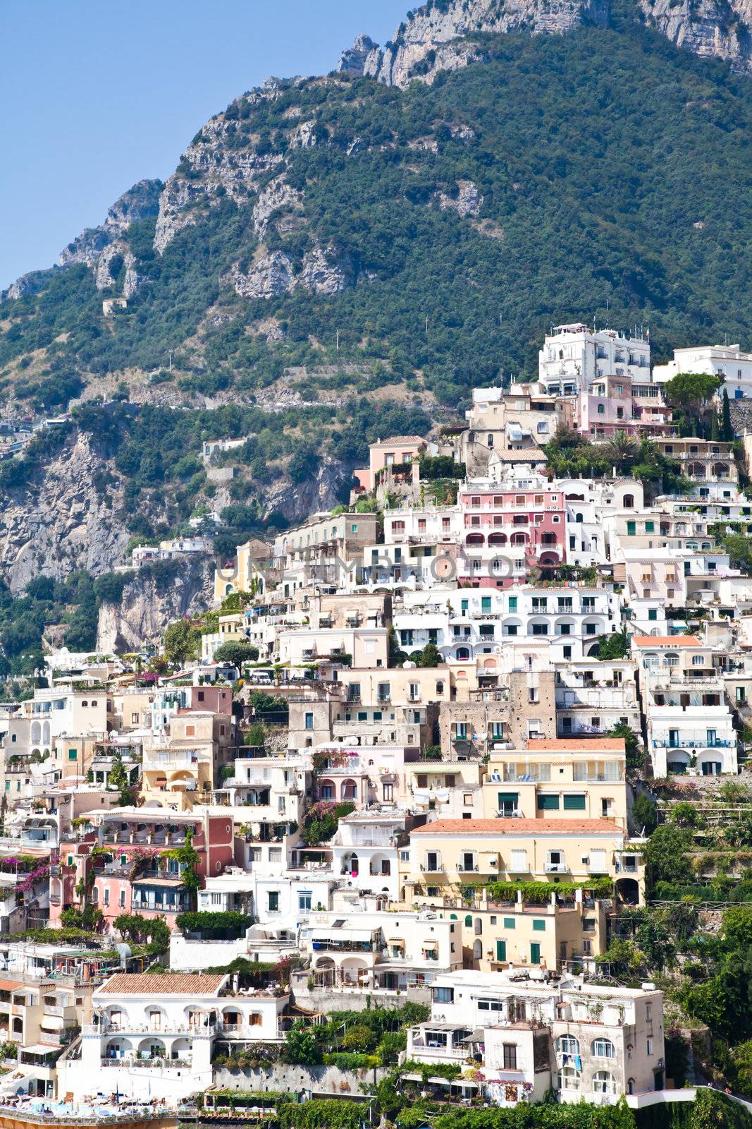 Positano is a village and comune on the Amalfi Coast (Costiera Amalfitana), in Campania, Italy.