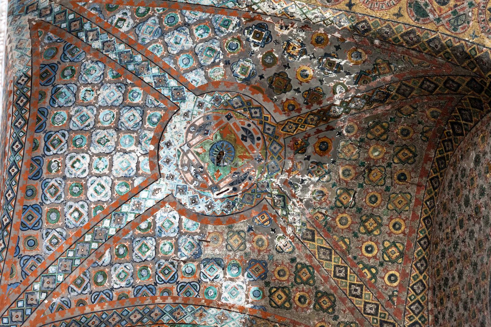 Interior of the Hagia Sophia in Istanbul. Turkey 