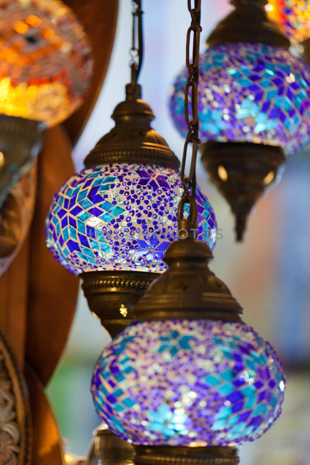 Traditional Vintage Turkish Lamp 